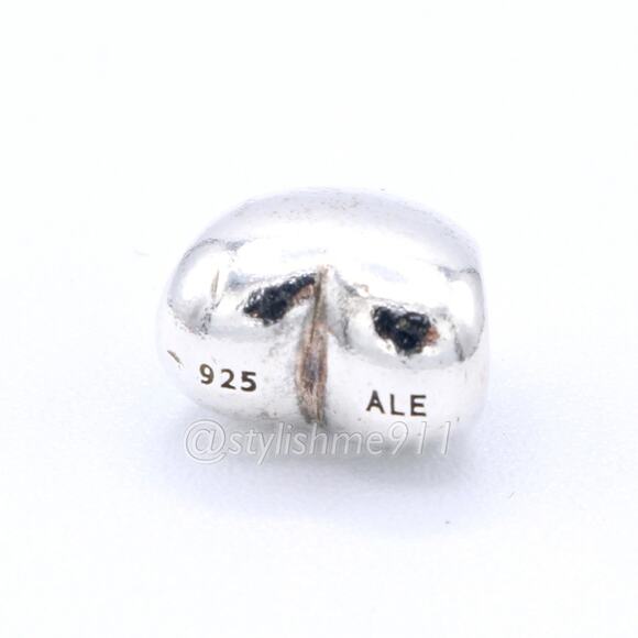 Authentic Pandora Large Smooth Heart Charm - 790137 - Picture 7 of 10